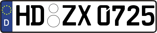 HD-ZX0725