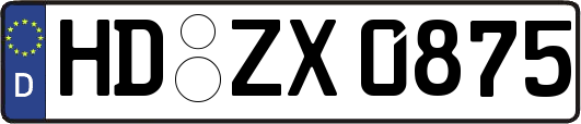 HD-ZX0875