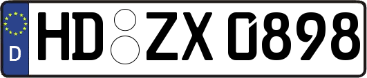 HD-ZX0898