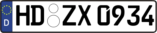 HD-ZX0934