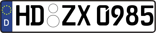 HD-ZX0985