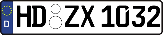 HD-ZX1032