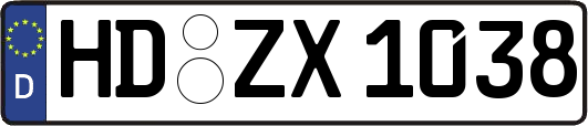 HD-ZX1038