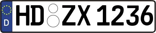 HD-ZX1236