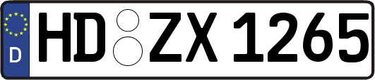 HD-ZX1265