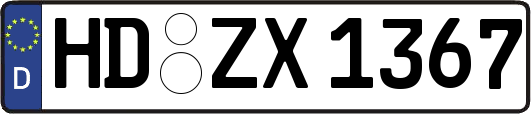 HD-ZX1367