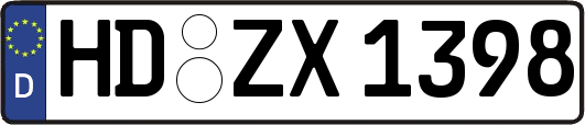 HD-ZX1398