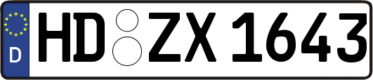HD-ZX1643