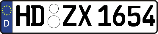 HD-ZX1654