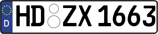 HD-ZX1663