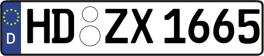 HD-ZX1665