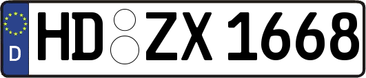 HD-ZX1668