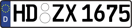 HD-ZX1675