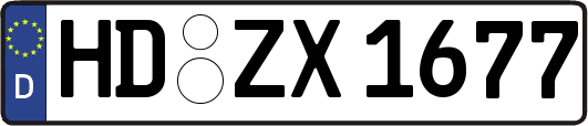 HD-ZX1677