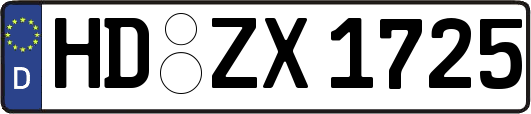 HD-ZX1725
