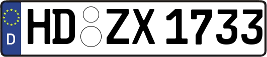 HD-ZX1733