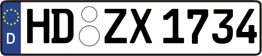 HD-ZX1734