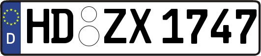 HD-ZX1747