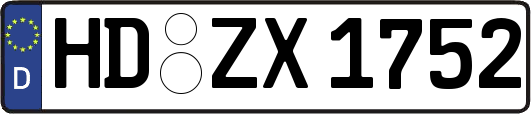 HD-ZX1752
