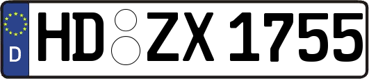 HD-ZX1755