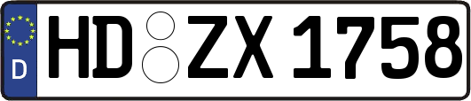 HD-ZX1758