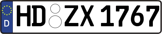 HD-ZX1767