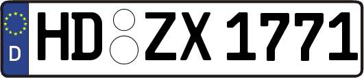 HD-ZX1771