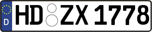HD-ZX1778