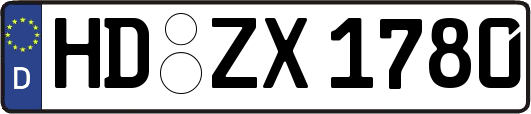 HD-ZX1780