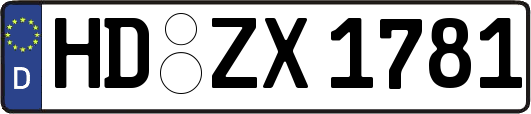 HD-ZX1781