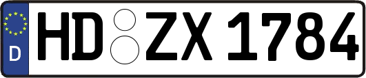 HD-ZX1784