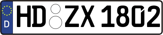 HD-ZX1802