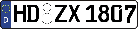 HD-ZX1807