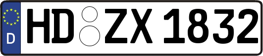 HD-ZX1832