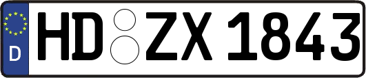 HD-ZX1843