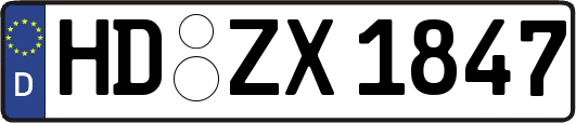 HD-ZX1847
