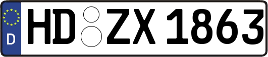 HD-ZX1863