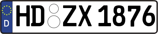 HD-ZX1876