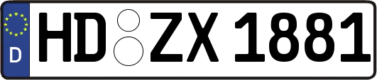 HD-ZX1881