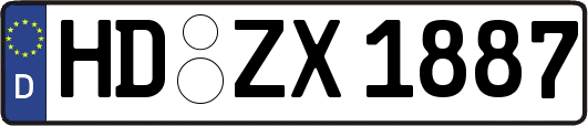 HD-ZX1887