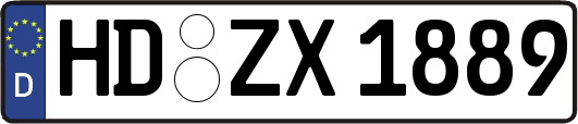 HD-ZX1889
