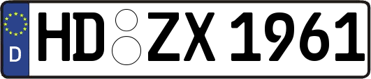 HD-ZX1961