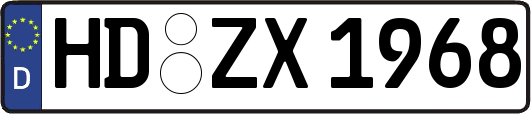 HD-ZX1968
