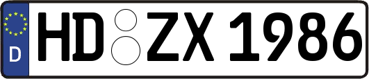 HD-ZX1986
