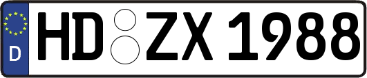 HD-ZX1988