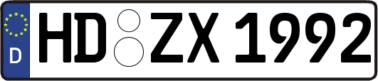 HD-ZX1992