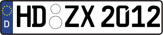 HD-ZX2012