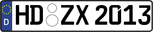 HD-ZX2013