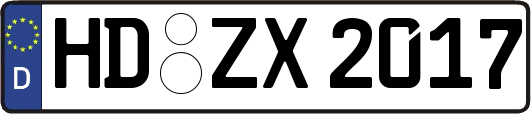 HD-ZX2017