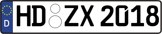 HD-ZX2018